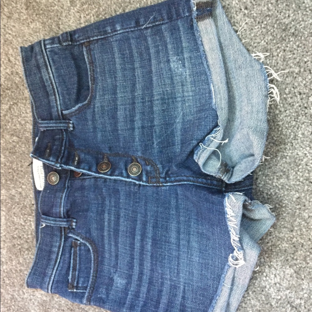 High rise shorts